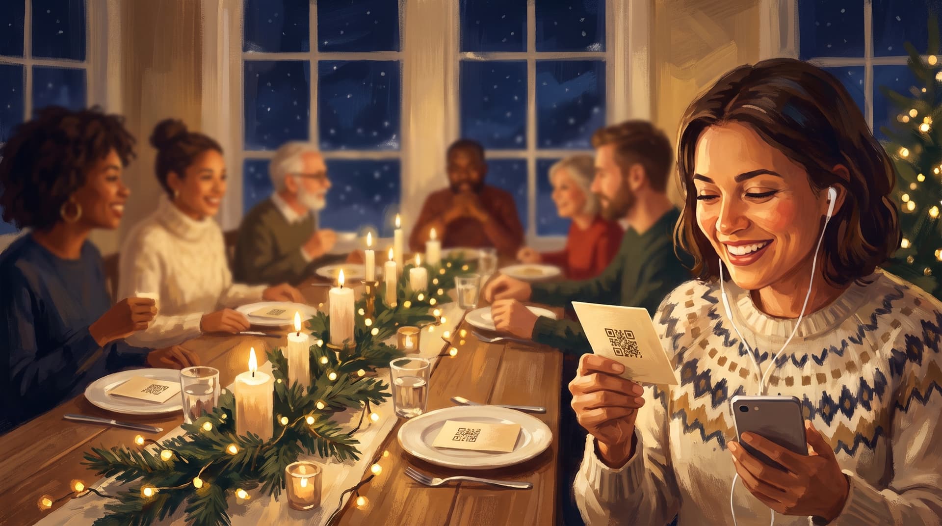 Detalles de Navidad originales: una canción distinta para cada invitado
